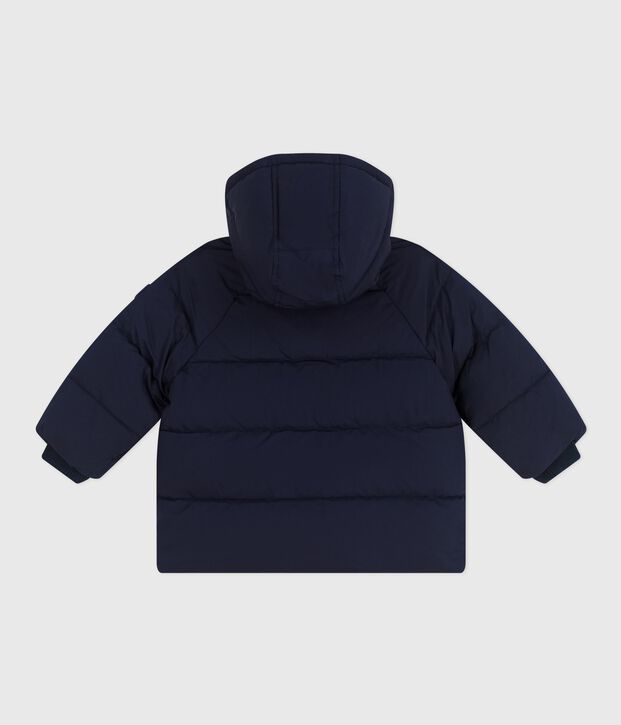 Babies' puffer jacket in plain polyester SMOKING