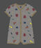 Babies' Cotton Marine Animals Playsuit MARSHMALLOW white/MULTICO white