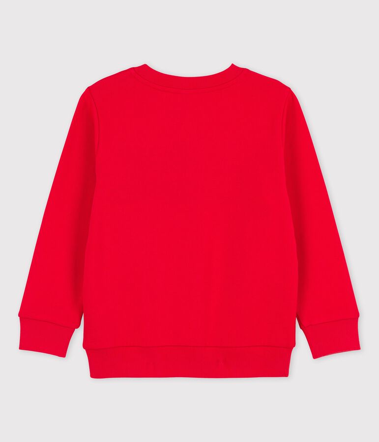 Boys' Fleece Sweatshirt red