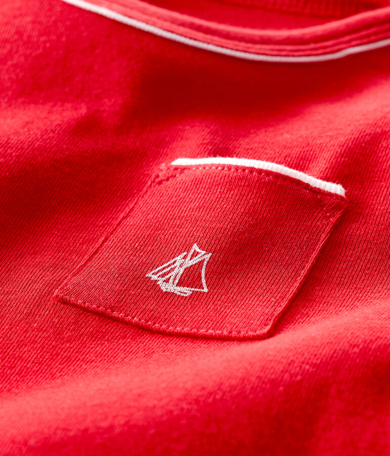 Tee shirt manches courtes b&eacute;b&eacute; gar&ccedil;on red