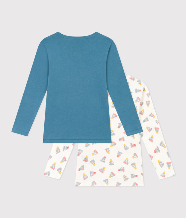 Boys' Hat Long-Sleeved Cotton T-Shirts - 2-Pack multicolor