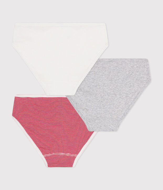Women's cotton briefs - 3-Pack multicolor
