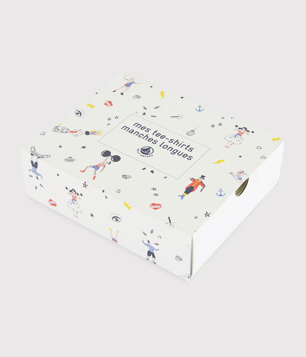 Boys' Festive Print Long-Sleeved T-Shirt - 2-Piece Set multicolor