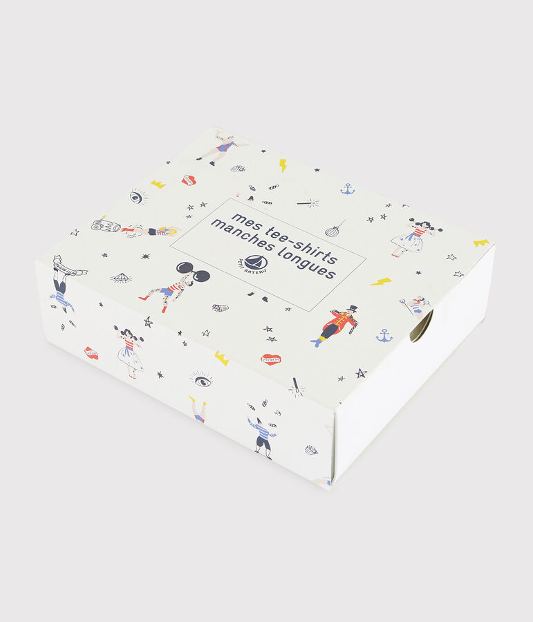 Boys' Festive Print Long-Sleeved T-Shirt - 2-Piece Set multicolor