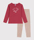 Boys' long-sleeved cotton pyjamas