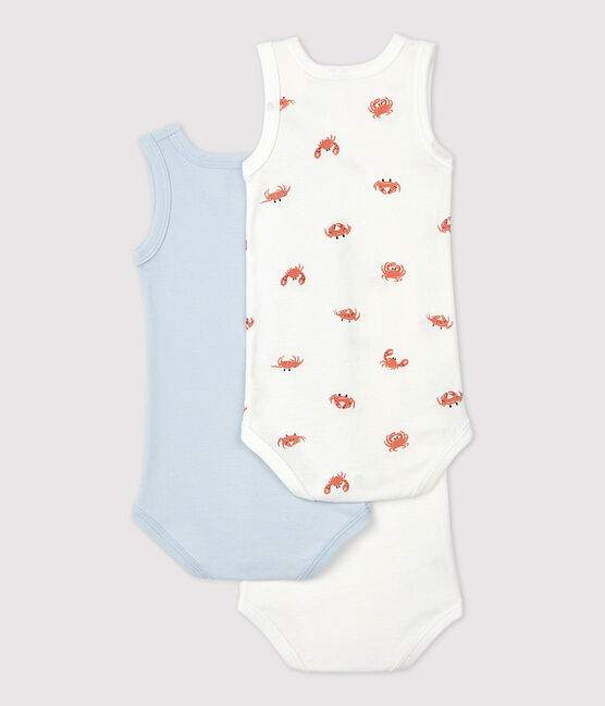 Sleeveless Cotton Bodysuits - 3-Pack variante 1