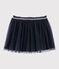 Girls' Tulle Skirt SMOKING blue
