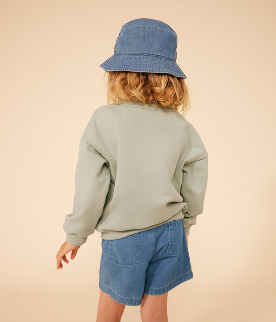  Girls' Fleece Sweatshirt HERBIER green