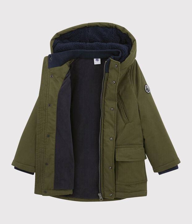 Boys' Parka green
