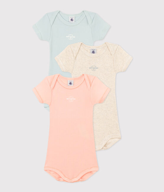 Short-Sleeved 130 Ans Cotton Bodysuits - 3-Pack variante 1