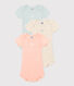 Short-Sleeved 130 Ans Cotton Bodysuits - 3-Pack