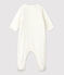 Babies' Organic Cotton Sleepsuit MARSHMALLOW white/MULTICO white