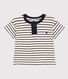 Babies' Short-Sleeved Slub Jersey T-Shirt