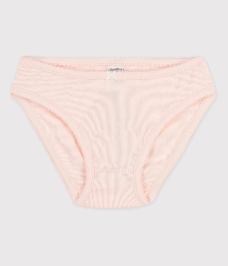 Girls' Cotton Briefs pink