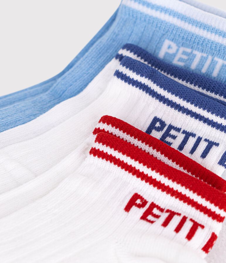 Children's cotton sports socks - 3-pack variante 1