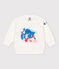 Petit Bateau x Water Family Boys' Sweatshirt MARSHMALLOW white
