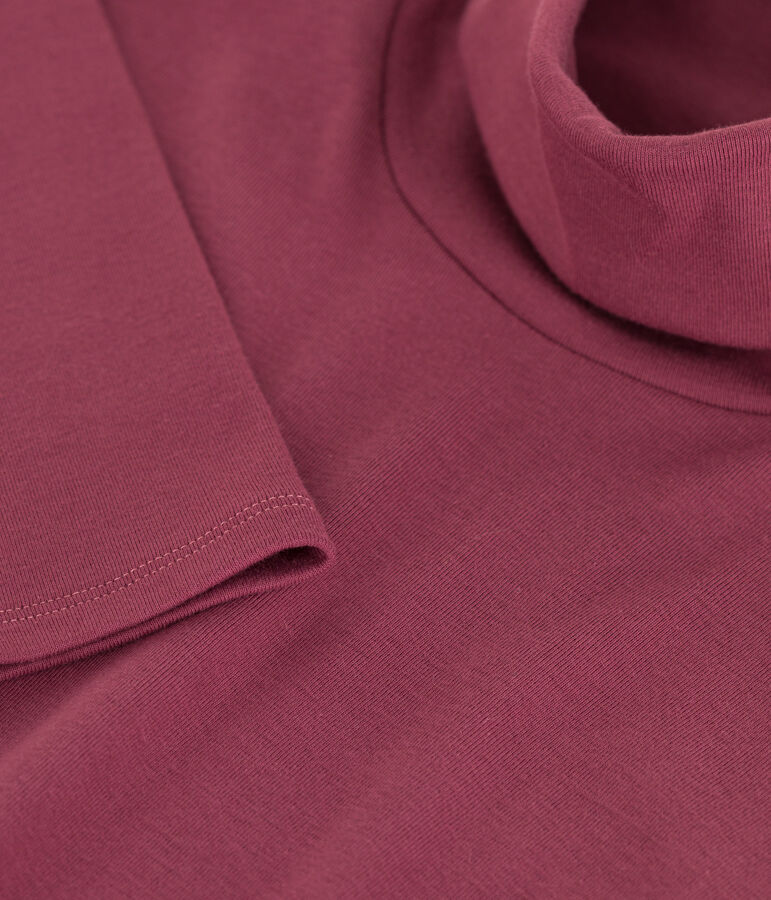 Women's ICONIC cotton polo neck T-shirt JUKE BOX brown