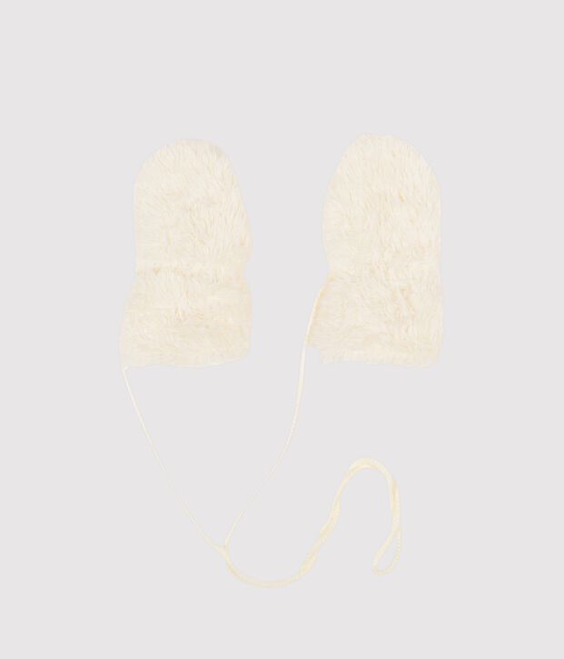 Baby Girls' Mittens white