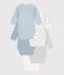 Babies' Long-Sleeved Cotton Bodysuits - 5-Pack variante 1
