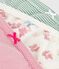 Pack of children's floral-print cotton pants variante 1