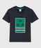 Boys' Short-Sleeved Jersey T-Shirt SMOKING blue