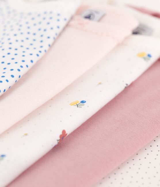 Short-Sleeved Cotton Bodysuits - 5-Pack variante 1