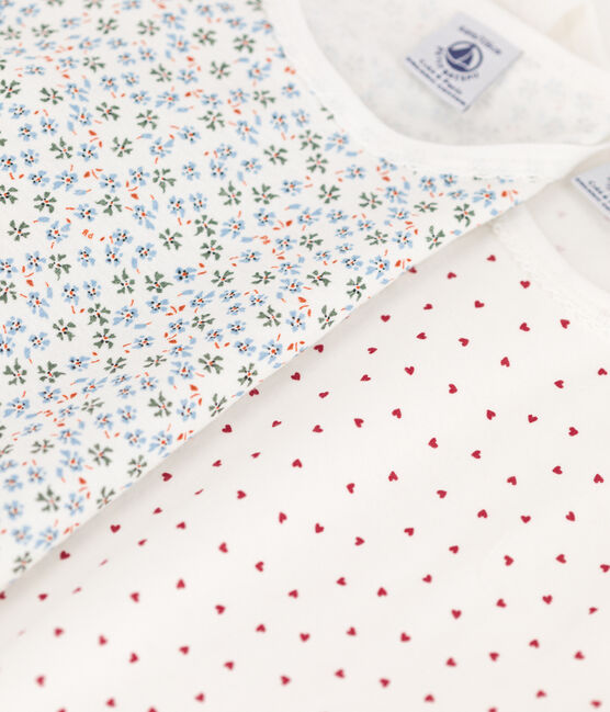 Girls' Floral Cotton Pyjamas - 2-Pack variante 1