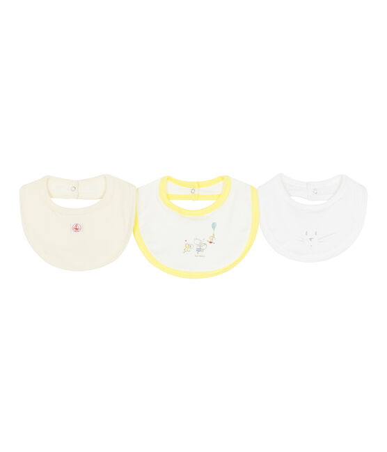 Surprise pack of 3 bibs for baby girls variante 1