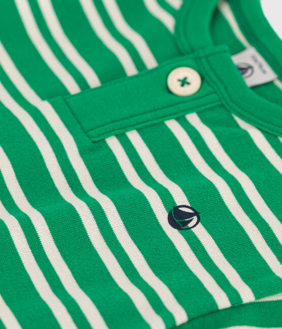 Babies' Short-Sleeved Jersey T-Shirt PRADO /AVALANCHE