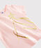 Girls' Short-Sleeved Cotton T-Shirt MINOIS pink