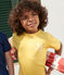 Children's short-sleeved printed cotton T-shirt ORGE yellow