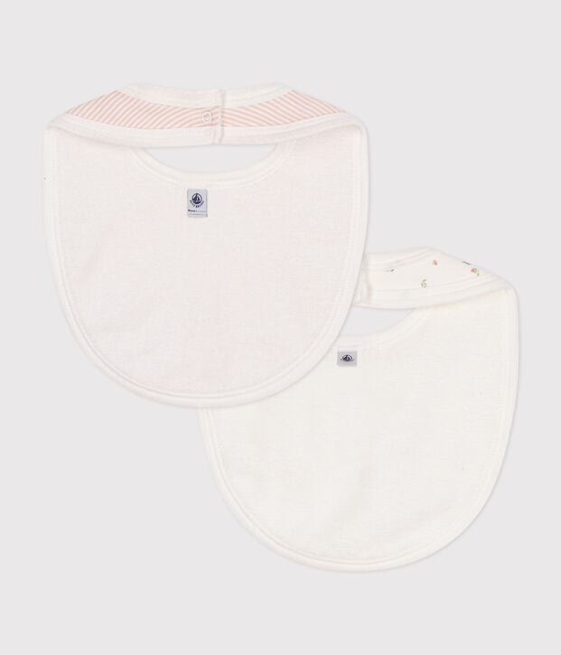 Babies' cotton bibs - 2-Pack multicolor