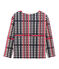Women's Checked Sailor Top COQUILLE beige/MULTICO white