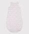 Babies' 2 TOG floral-print cotton sleeping bag MARSHMALLOW white/MULTICO white