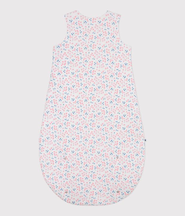 Babies' 2 TOG floral-print cotton sleeping bag white/multicolor