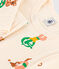 Children's Cotton Animal Pattern Print Pyjamas AVALANCHE white/MULTICO