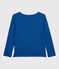 Women's Breton Stripe Cotton T-Shirt SMOKING blue/RUISSEAU