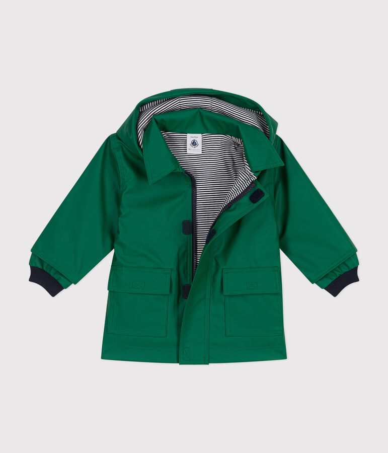 Babies' iconic raincoat JARDIN green