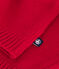 Babies' knitted jumper containing wool STOP red/MULTICO