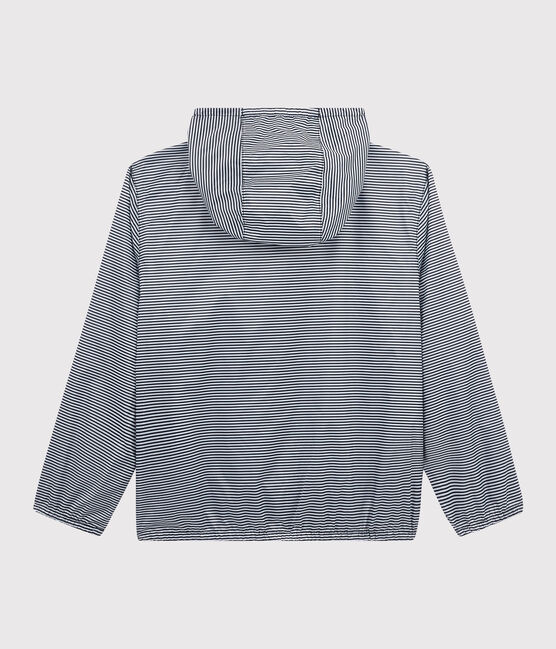 3-in-1 recycled children's windbreaker SMOKING blue