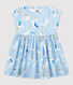 Baby Girls' Short-Sleeved Poplin Dress