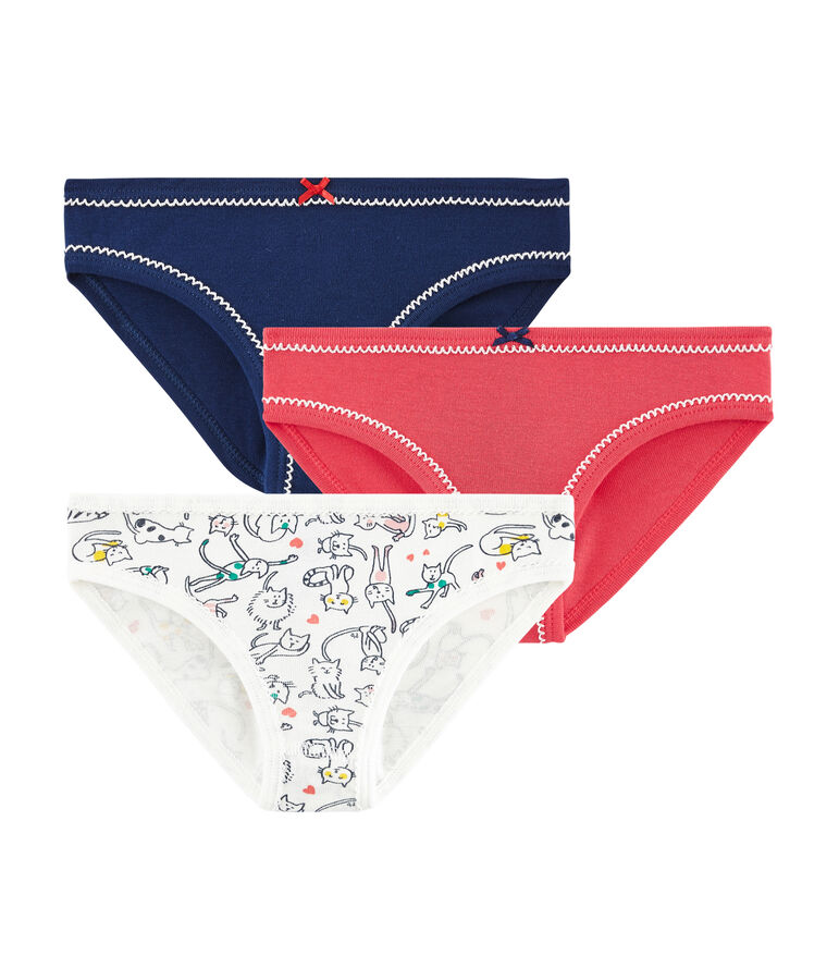Girls' Knickers - 3-Piece Set multicolor