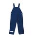 Unisex baby long dungarees in denim look jersey