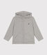 Boys' Cotton Rib Zip-Up Hoodie