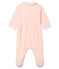 Baby Girls' Velour Sleepsuit FLEUR pink