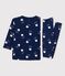 Pyjama Tajine Banane x Petit Bateau Nursing Pyjamas MEDIEVAL blue/MULTICO white