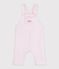 Babies' thick cotton dungarees with a star pattern BARELY