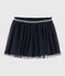 Girls' Tulle Skirt SMOKING blue