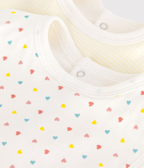 Printed cotton baby bibs - 2-Pack variante 2