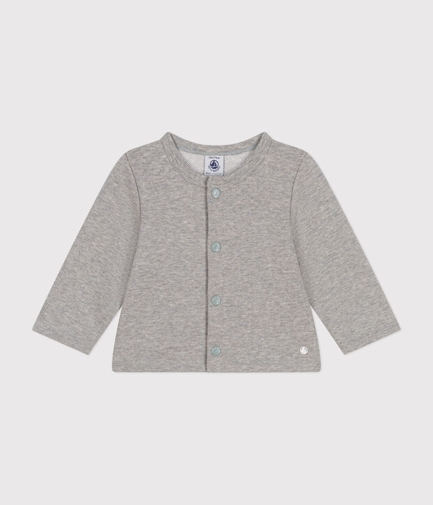 Babies' Fleece Cardigan grey